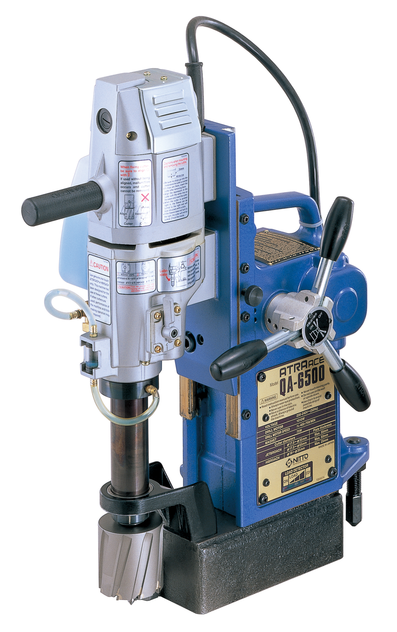 NITTO Portable Magnetic Base Drilling Machine QA-6500