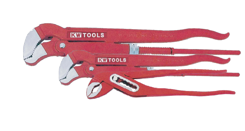 SET of Water Pump Plier and Swedish Pipe Wrenches WS10115